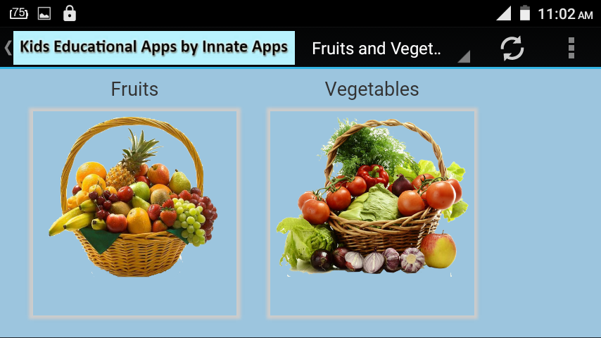 names of vegetables